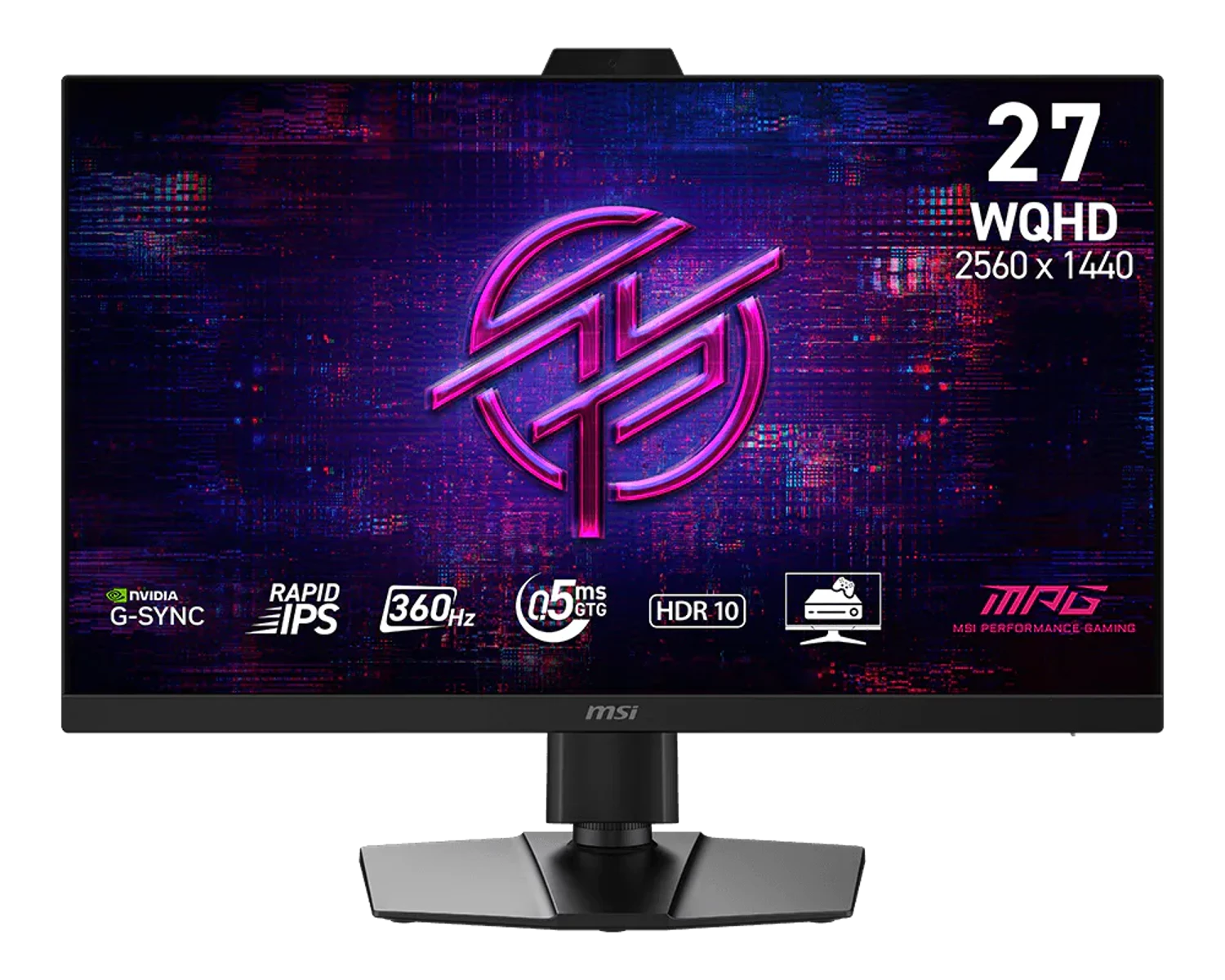 MSI MPG 272QRF X36 27″ 360Hz 0.5ms G-SYNC Pulsar Pivot WQHD Rapid Monitör
