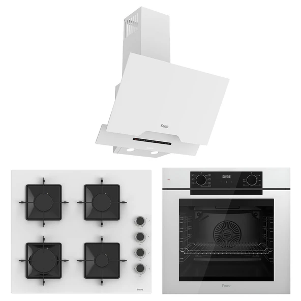 New Akion Silent Ankastre Set ( Qep63cb-ss206-d064sa )