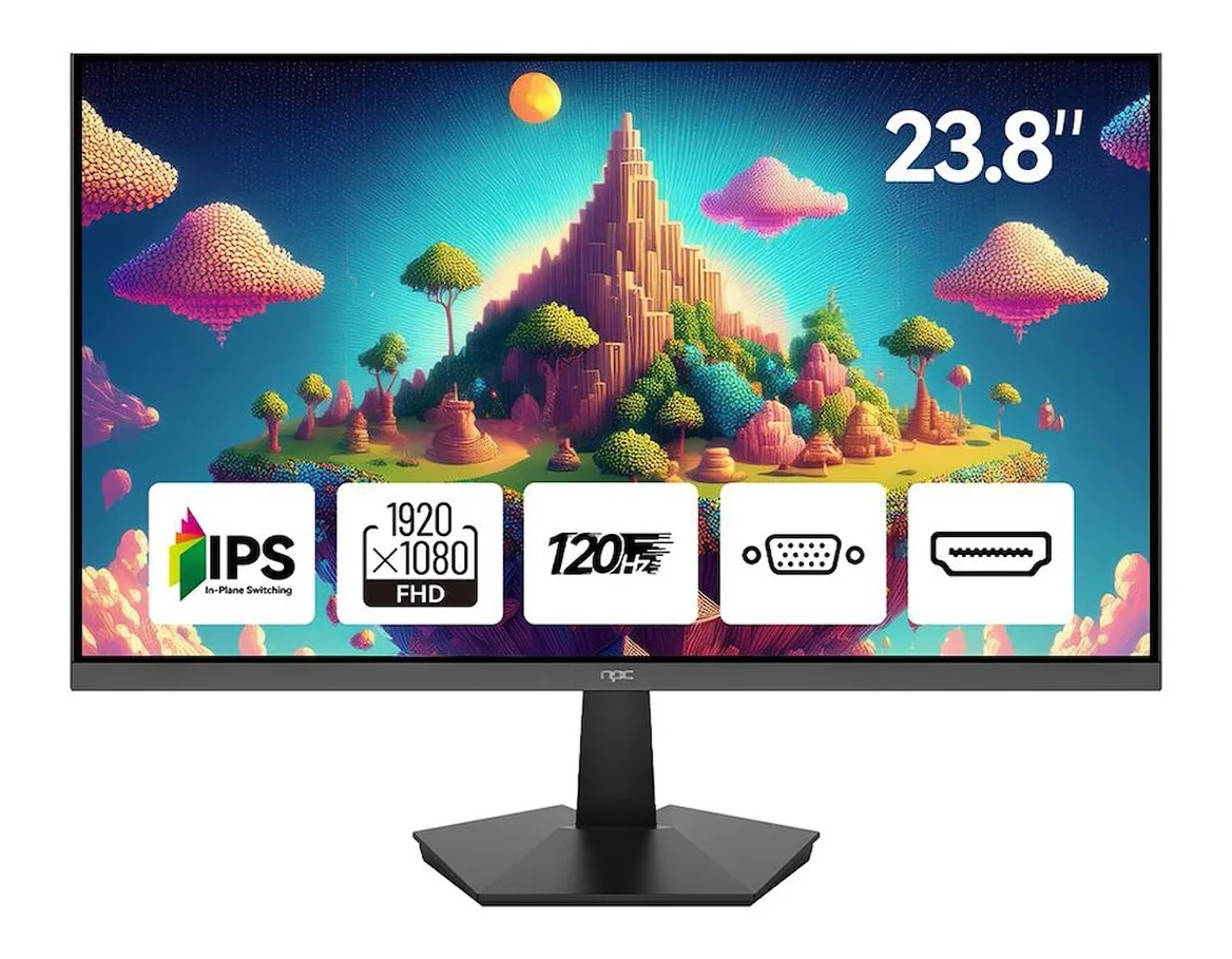NPC 23.8″ MF2408-A 120Hz 5ms IPS FHD Gaming Monitör