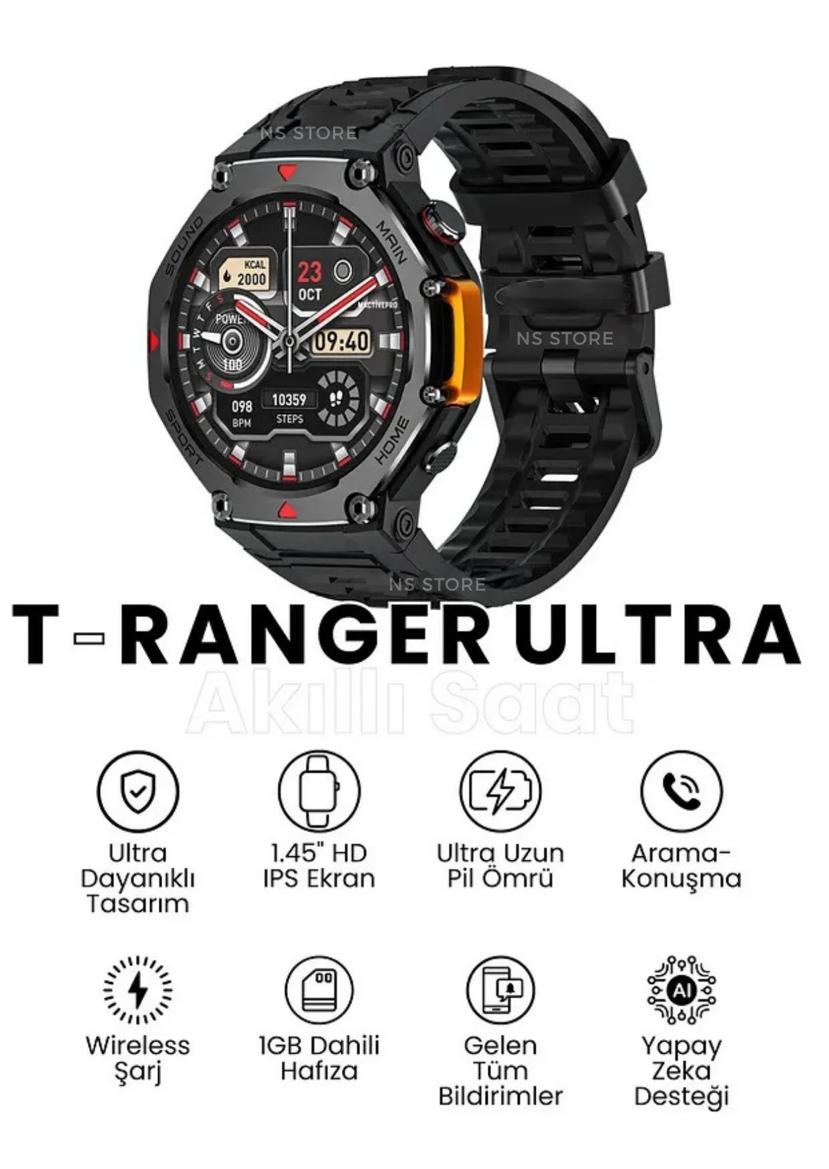 NS Store T-Ranger Ultra Outdoor Akıllı Saat