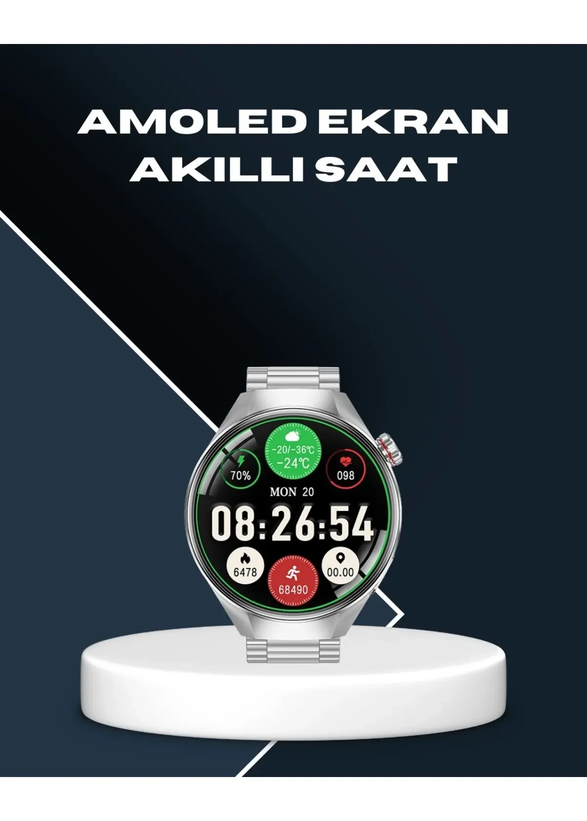 NW NessiWorld Akıllı Saat Bluetooth Görüşme Destekli
