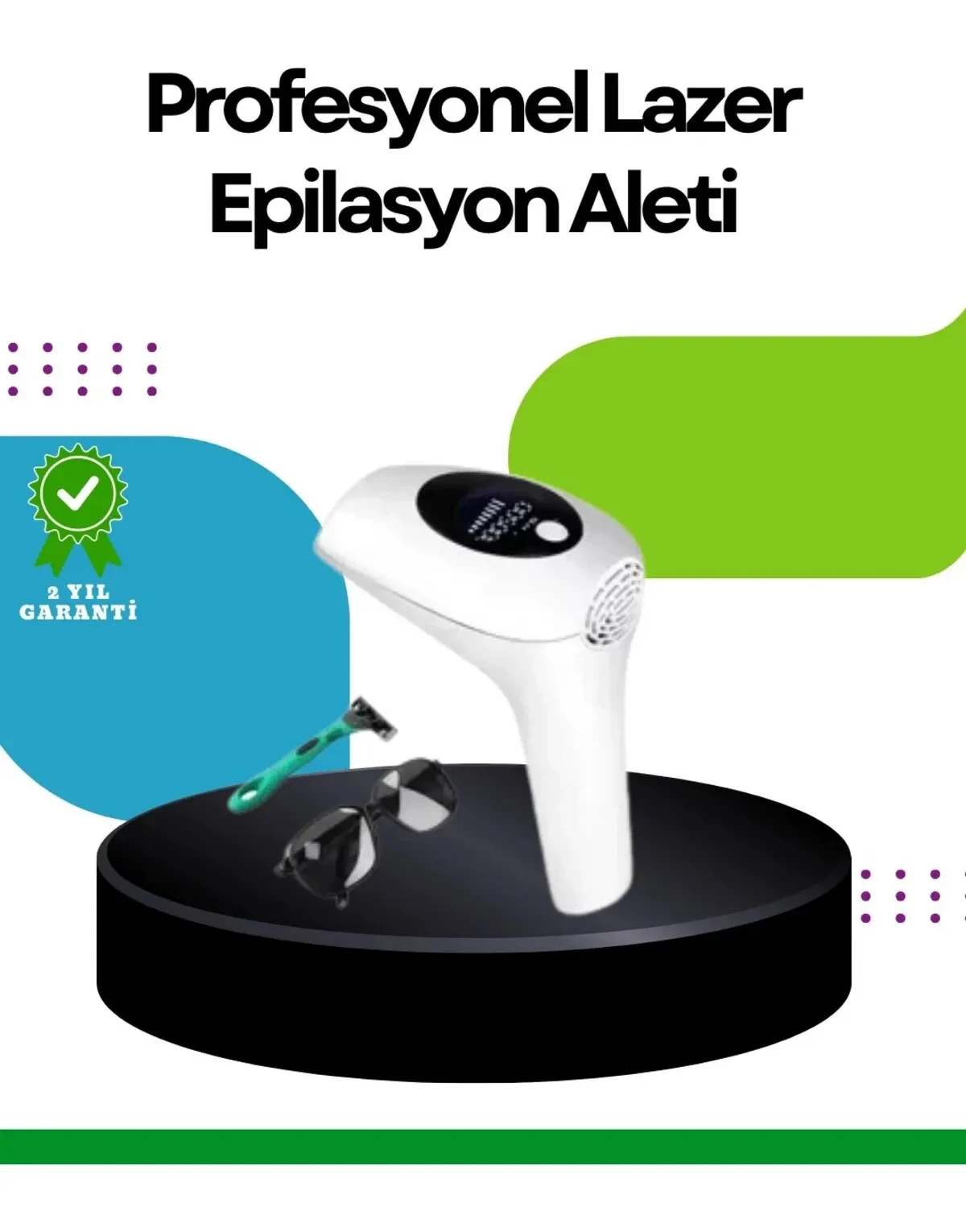 NW NessiWorld Hasuba Ipl Lazer Epilasyon Cihazı Hs-262 Kadın Ve Erkek