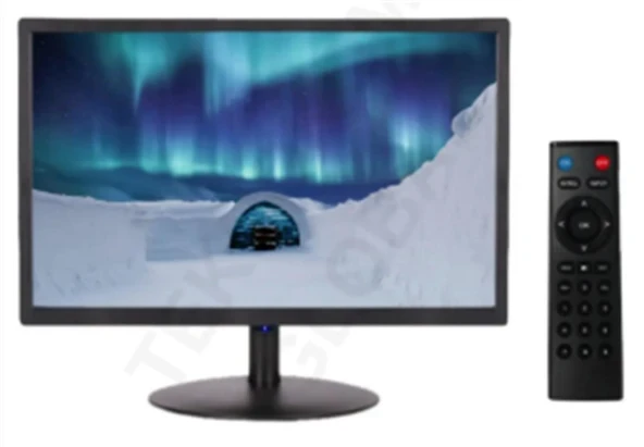 OneTech 19″ Led Monitör Hdmı Vga Usb Rca Hoparlörlü Uzaktan Kumandalı