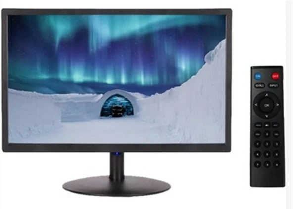 OneTech 24″ Led Monitör Hdmı Vga Usb Rca Hoparlörlü Uzaktan Kumandalı