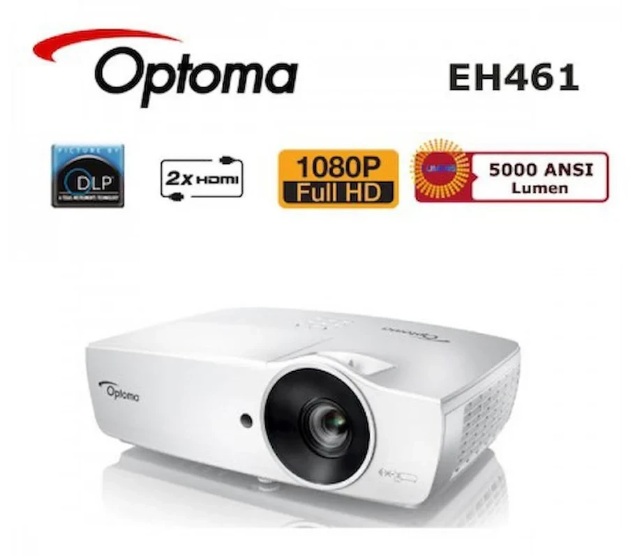 Optoma Eh461 5000 Lümen HD Taşınabilir Projeksiyon Cihazı