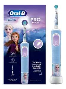 Oral-B D100 Vitality Frozen Özel Seri Çocuklar İçin Şarj Edilebilir Diş Fırçası
