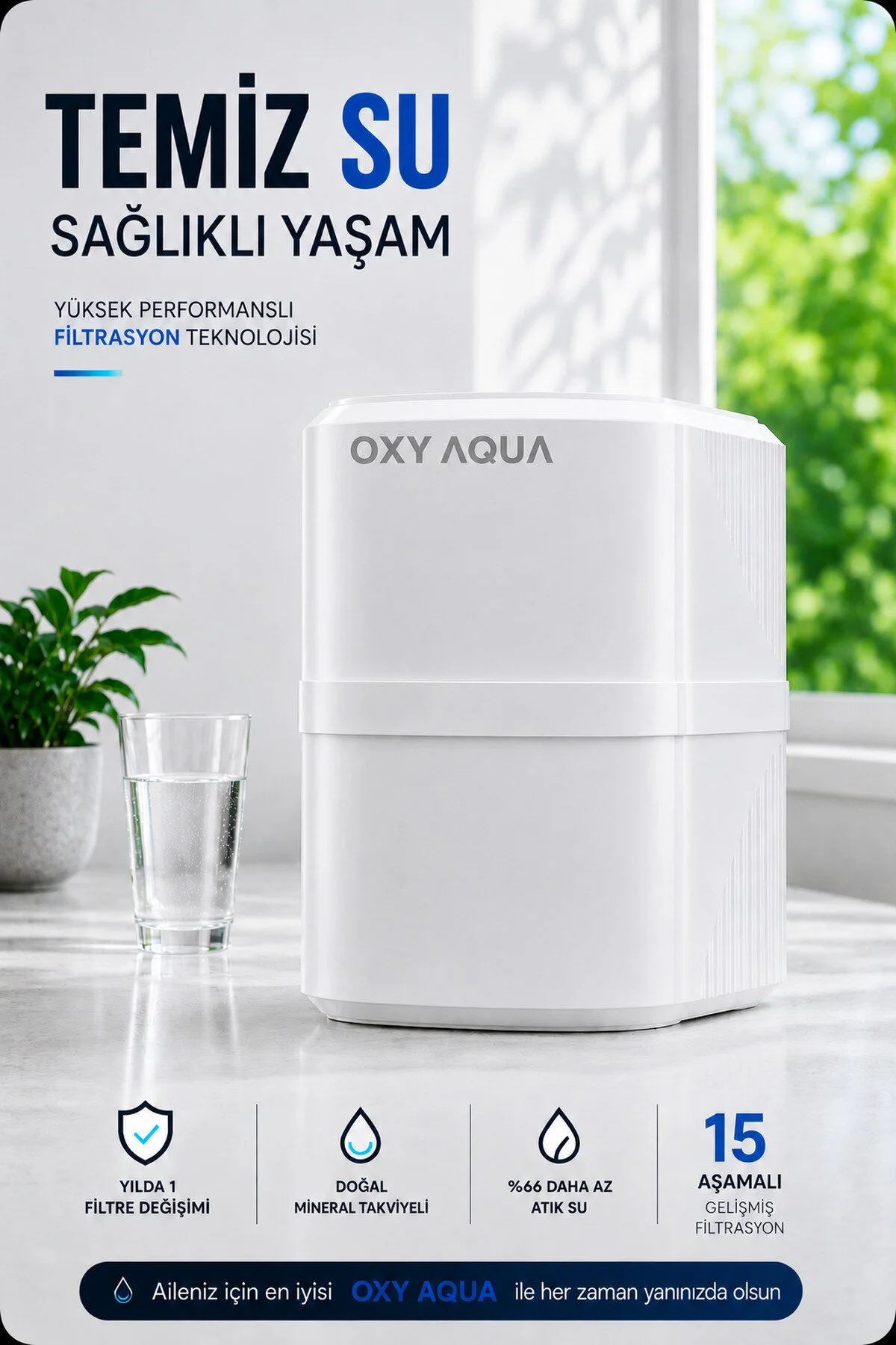 OXYAQUA Oxy Aqua Su Arıtma Cihazı