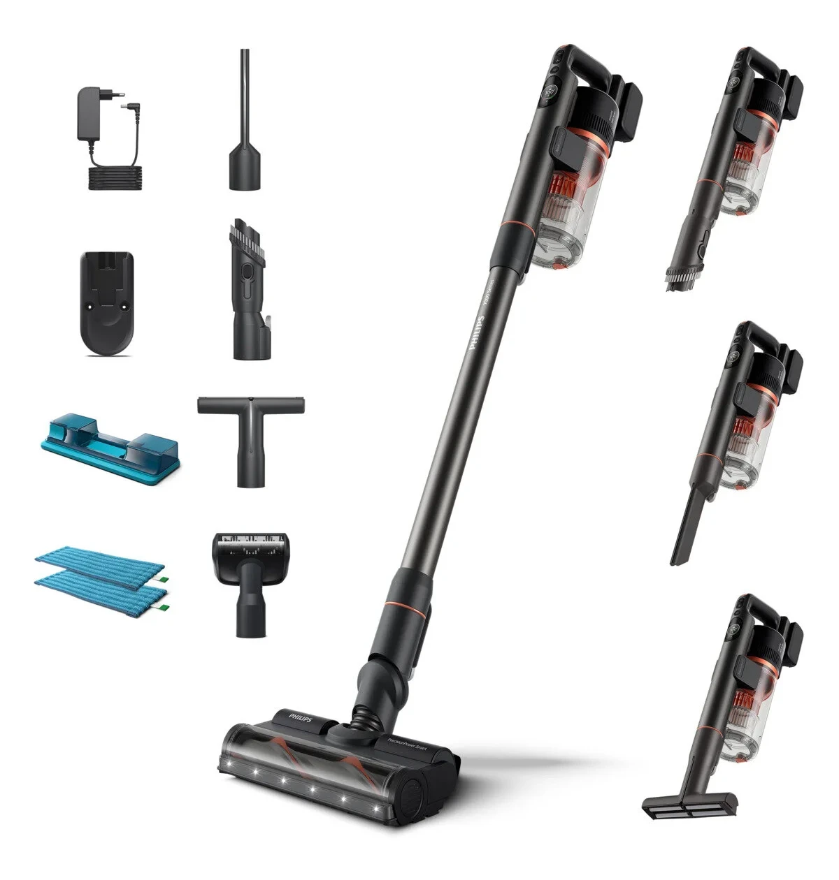 Philips 7000 Serisi Aqua Şarjlı Dİkey Süpürge XC7055/01