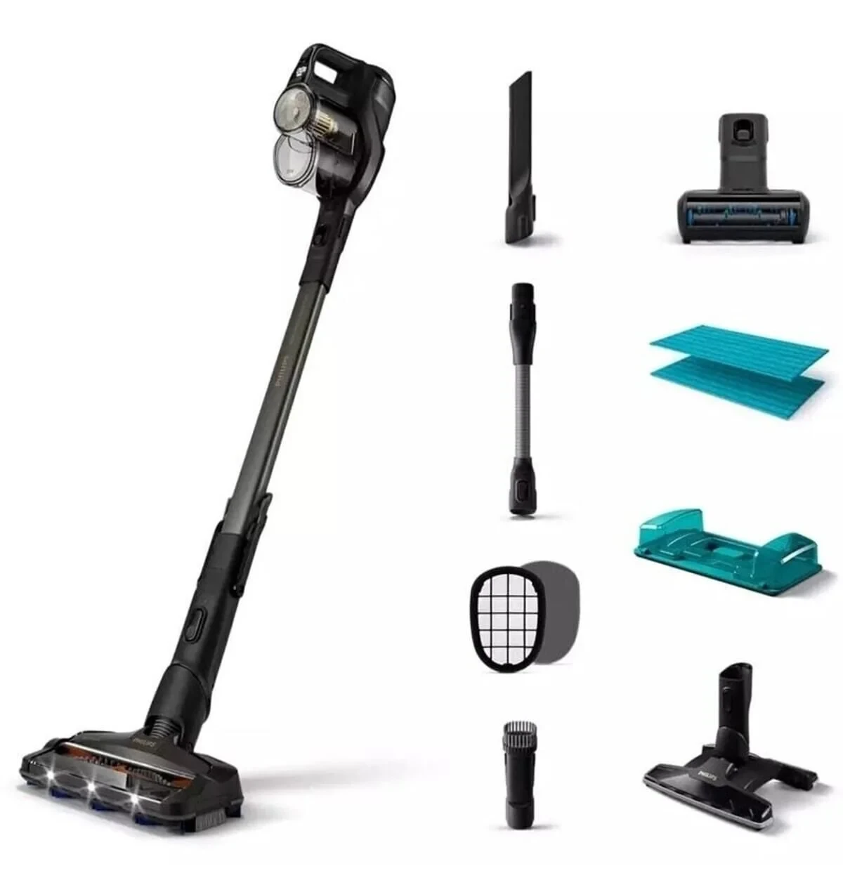 Philips 8000 Seri ,25v Aqua Plus Kablosuz Şarjlı Dik Süpürge