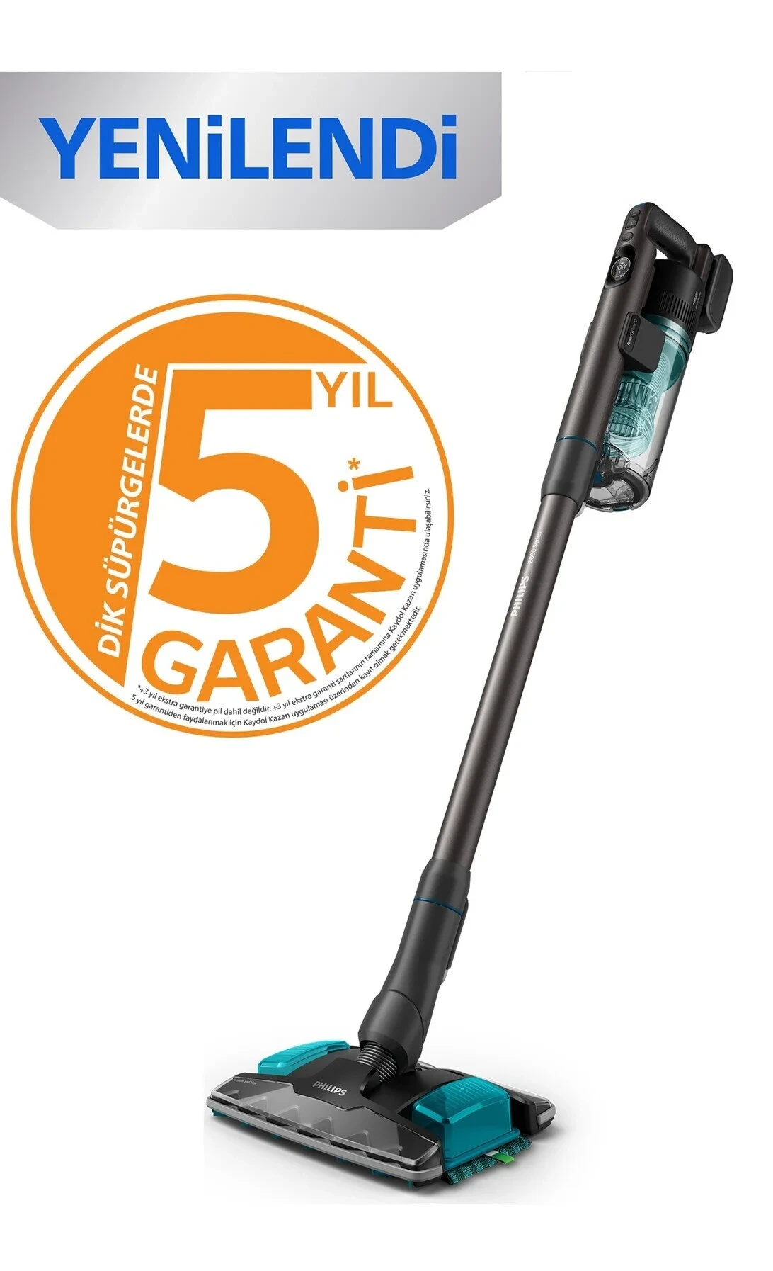 Philips Aqua 8000 Serisi XC8156/10 Islak Kuru Şarjlı Dikey Süpürge