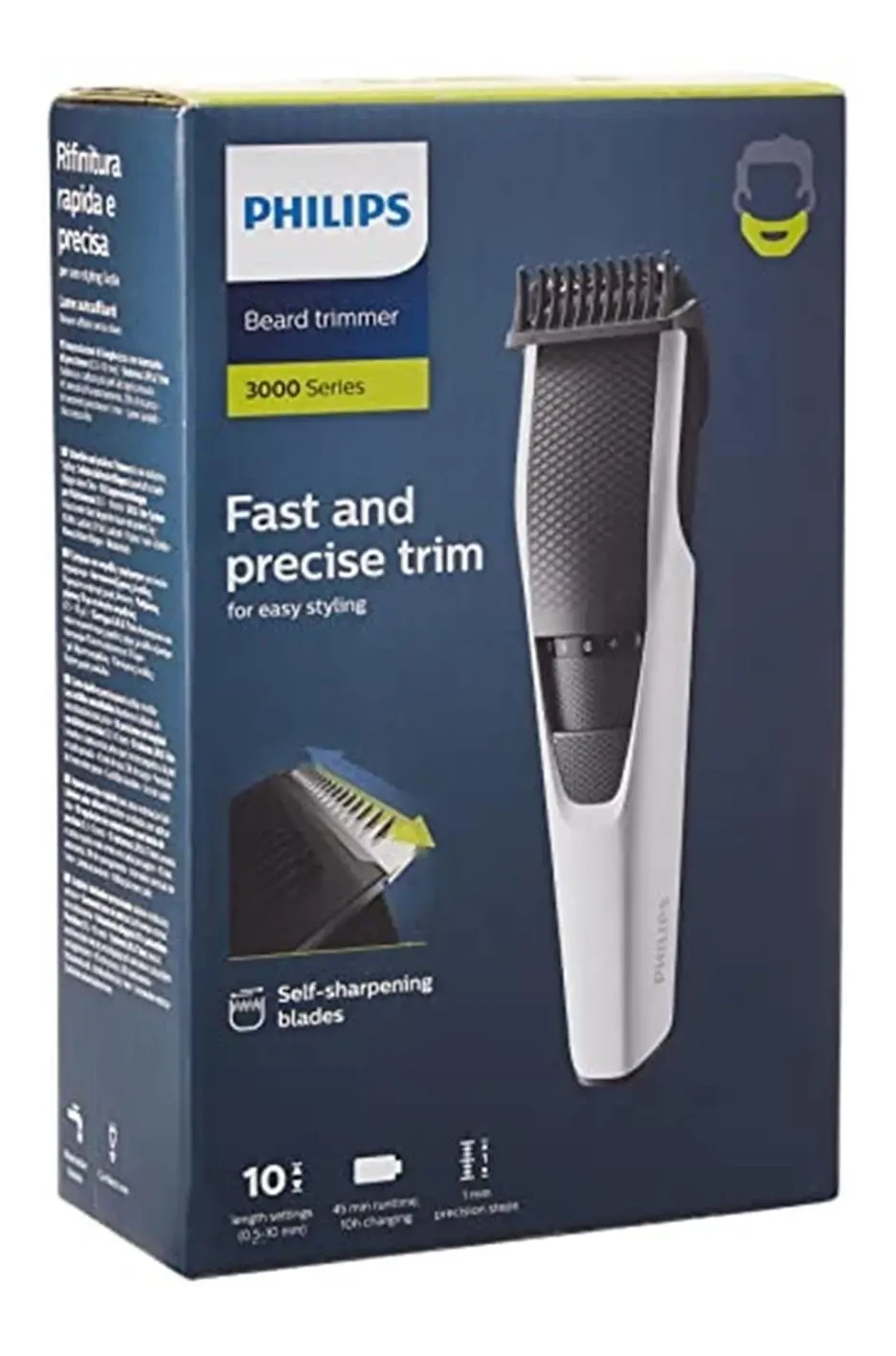 Philips Bt3206/14 Sakal Düzeltme Ve Şekillendirme Makinesi, /gümüş