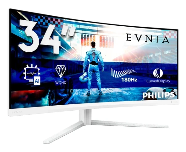 Philips Evnia 34M2C5501A – 34 inç WQHD Kavisli Oyun Monitörü