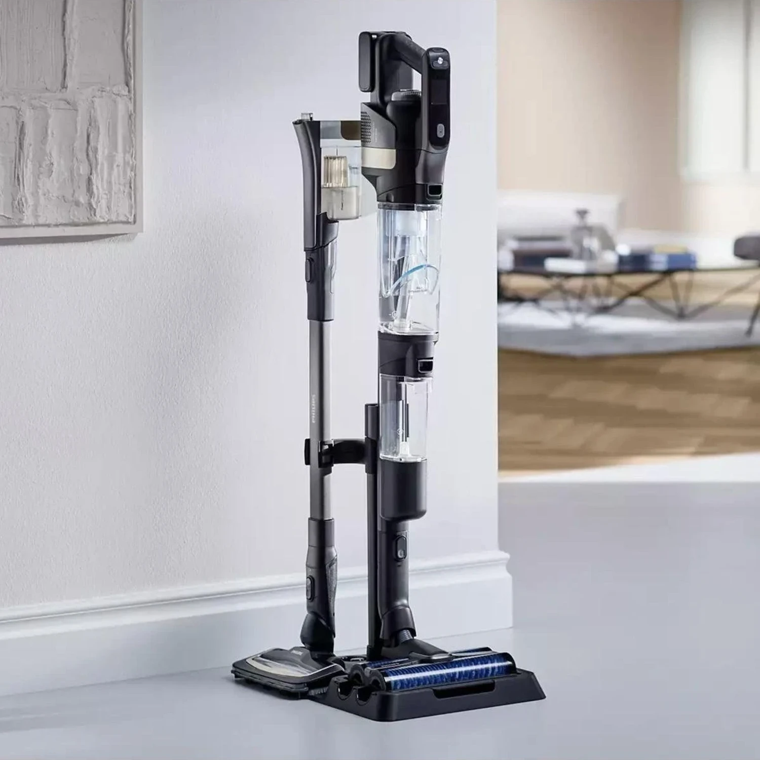 Philips Islak & Kuru Aqua Trio 9000 Seri Premium Dijital Ekran Dikey Süpürge
