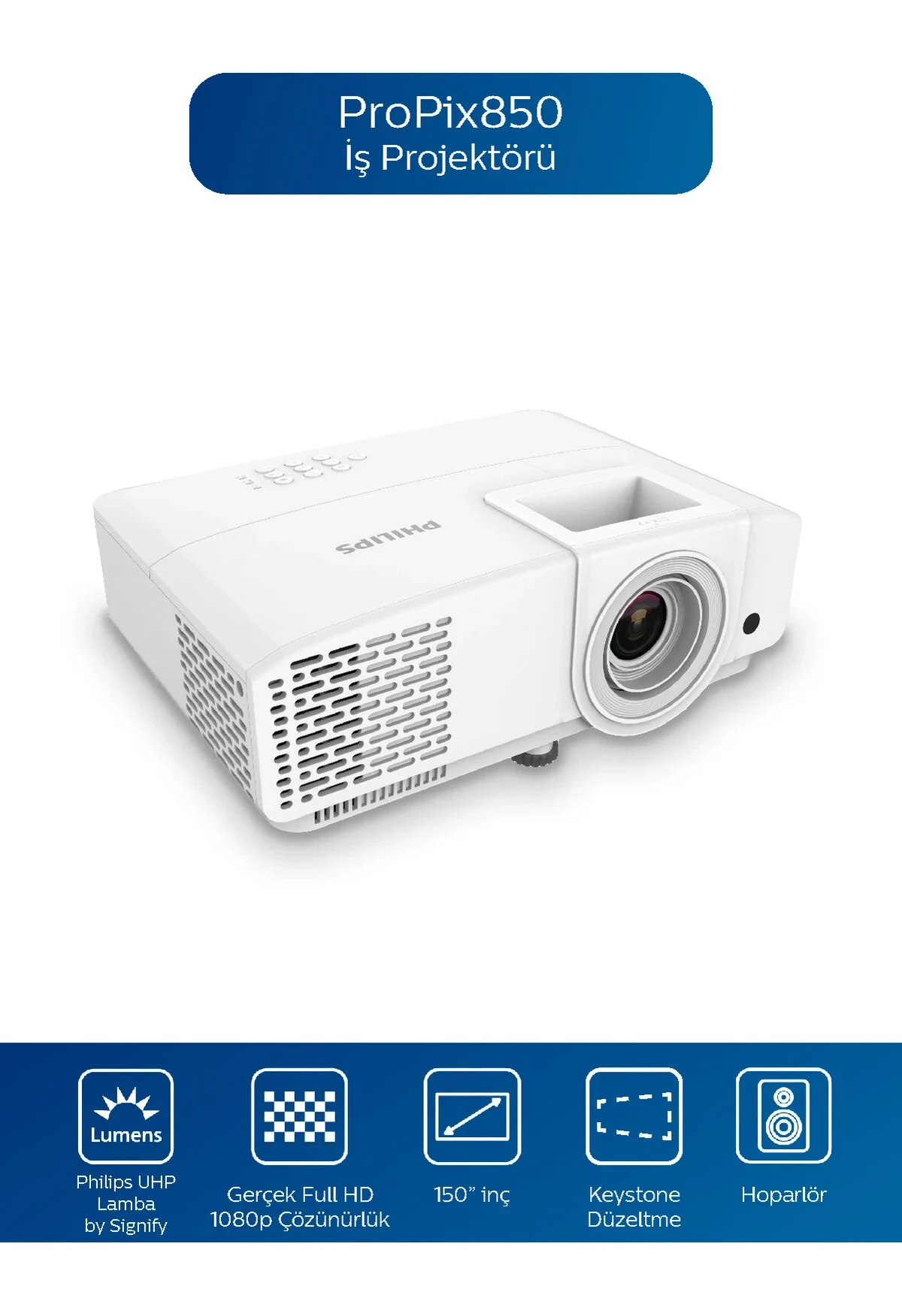 Philips ProPix 850 İş Projektörü