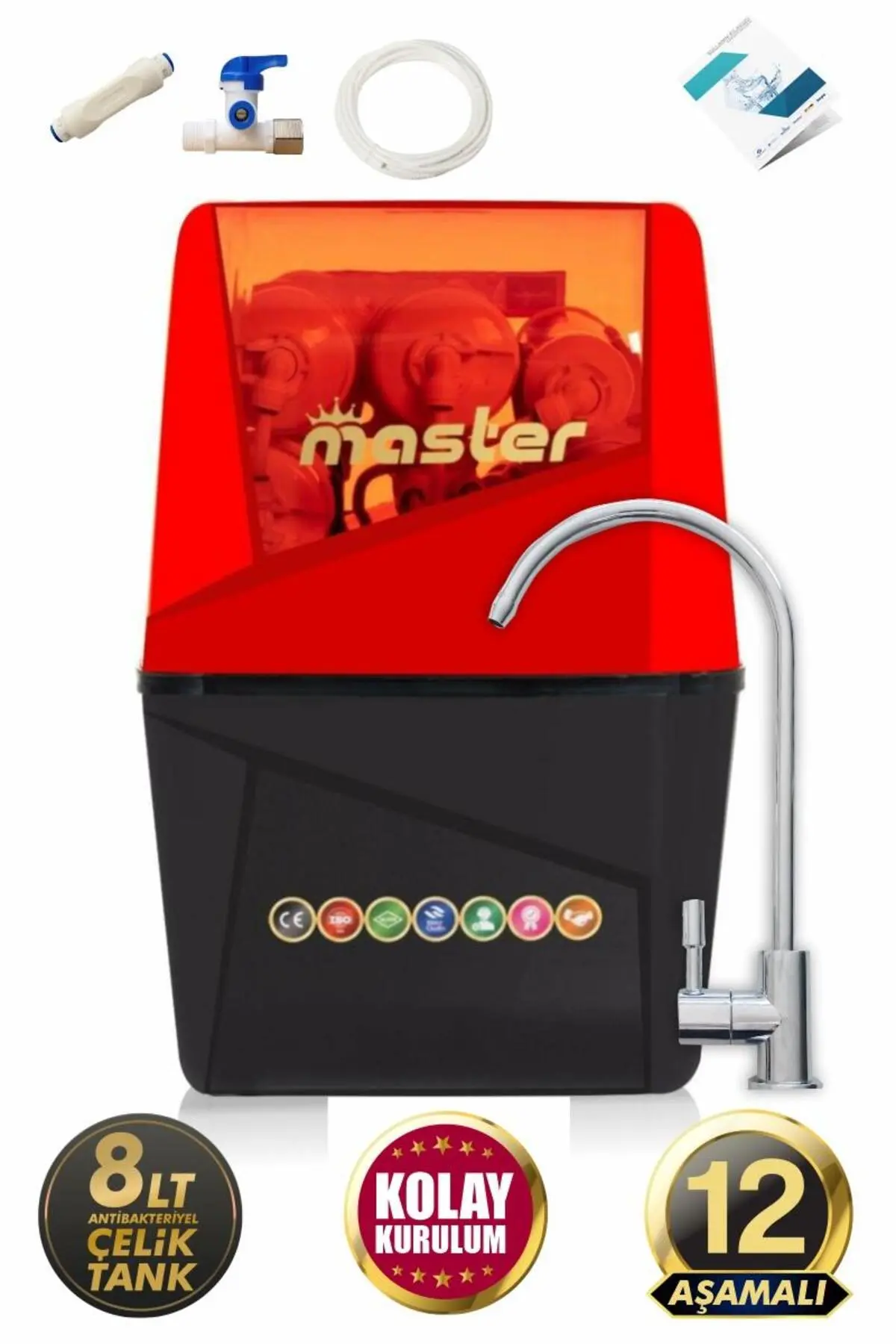 Piksel Aqua Master 12 Aşamalı Alkali Mineralli Su Arıtma Cihazı