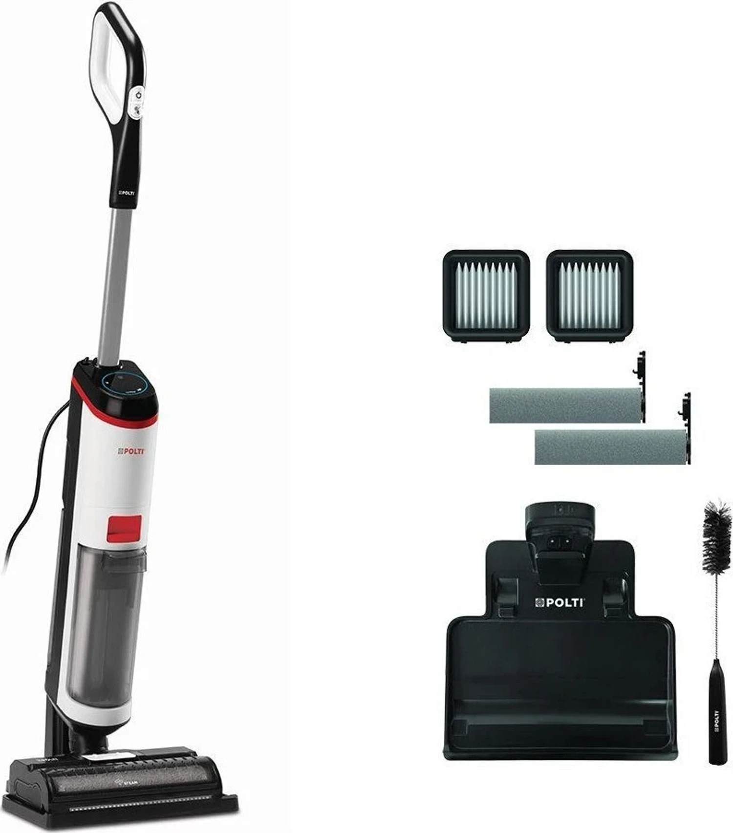 Polti RollySteam WD10 Kablolu Buharlı Islak Kuru Süpürge