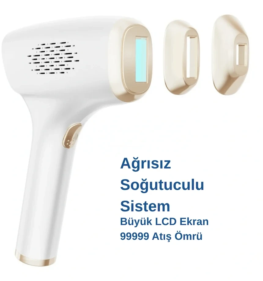 pure es IPL Buz Başlıklı Ağrısız Lazer Epilasyon Cihazı