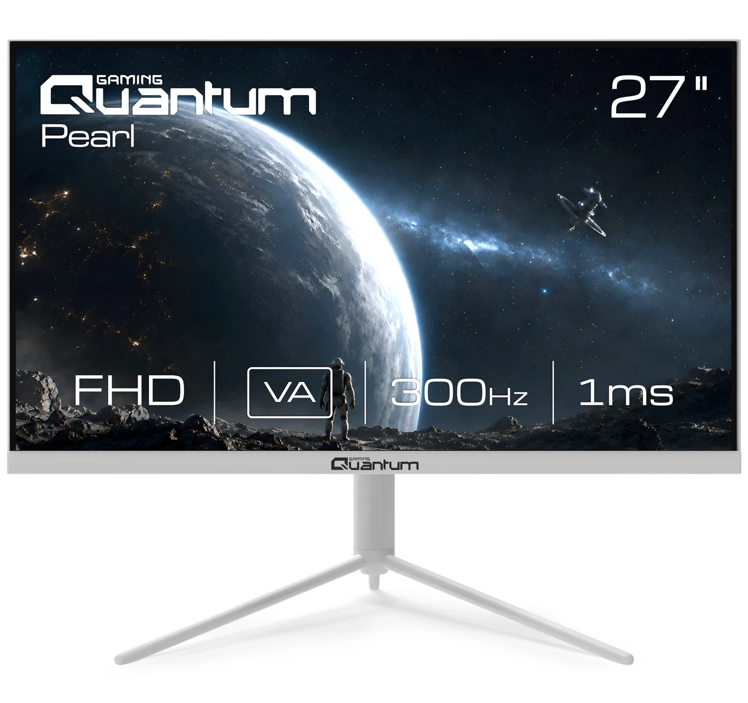 Quantum Pearl MG27W-A FHD VA 300Hz 2xHDMI+2xDP Dahili Hoparlör 27″ Monitör
