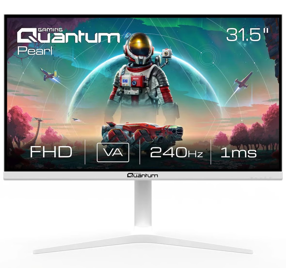 Quantum Pearl MG32W-A 31.5″ 240Hz 1Ms HDMI+DP FullHD VA Monitör