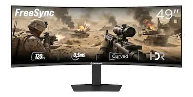 Rampage Tıtan Tt49c120q 49 120hz 0,5ms Fast Va Hdr Freesync 5120 Monitör