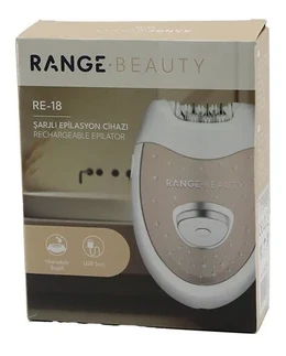 Range Beauty RE-18 Epilasyon Cihazı Epilatör (USB Şarjlı, 50dk)