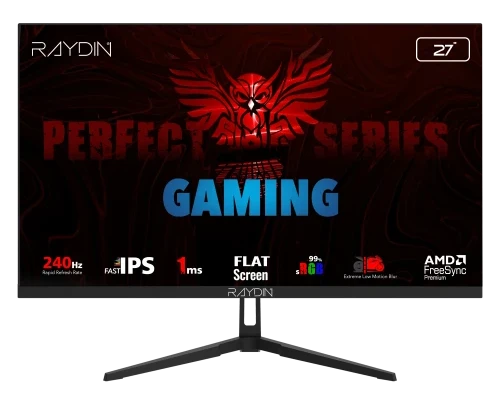RAYDIN EC27DFI-240HZ, 27″ Monitör