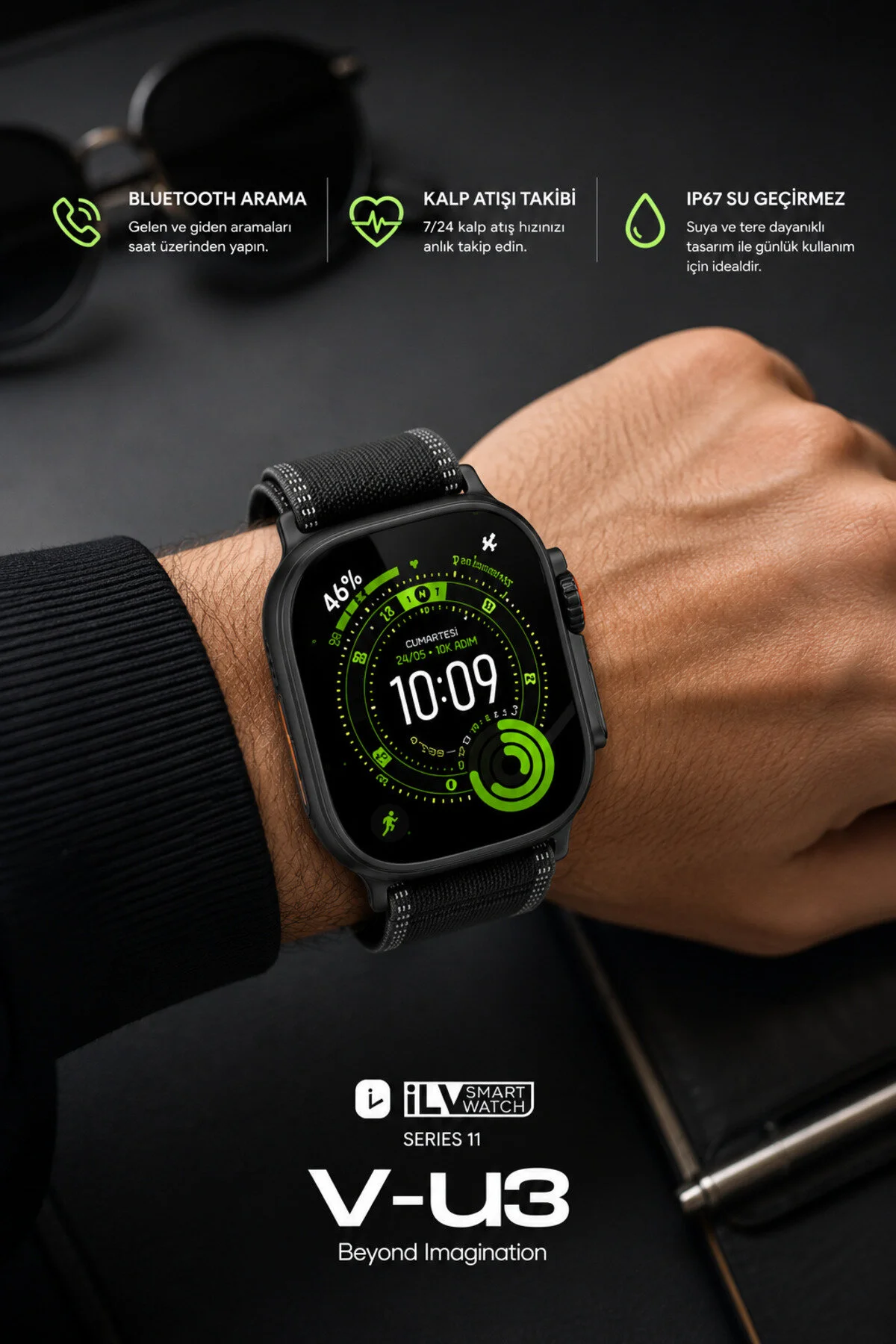 Rio Akıllı Saat iLV Smart Watch Series 11 V-U3