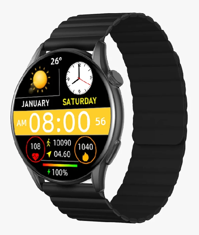 S104 Premium Amoled LT Watch KVK GARANTİLİ Akıllı Saat