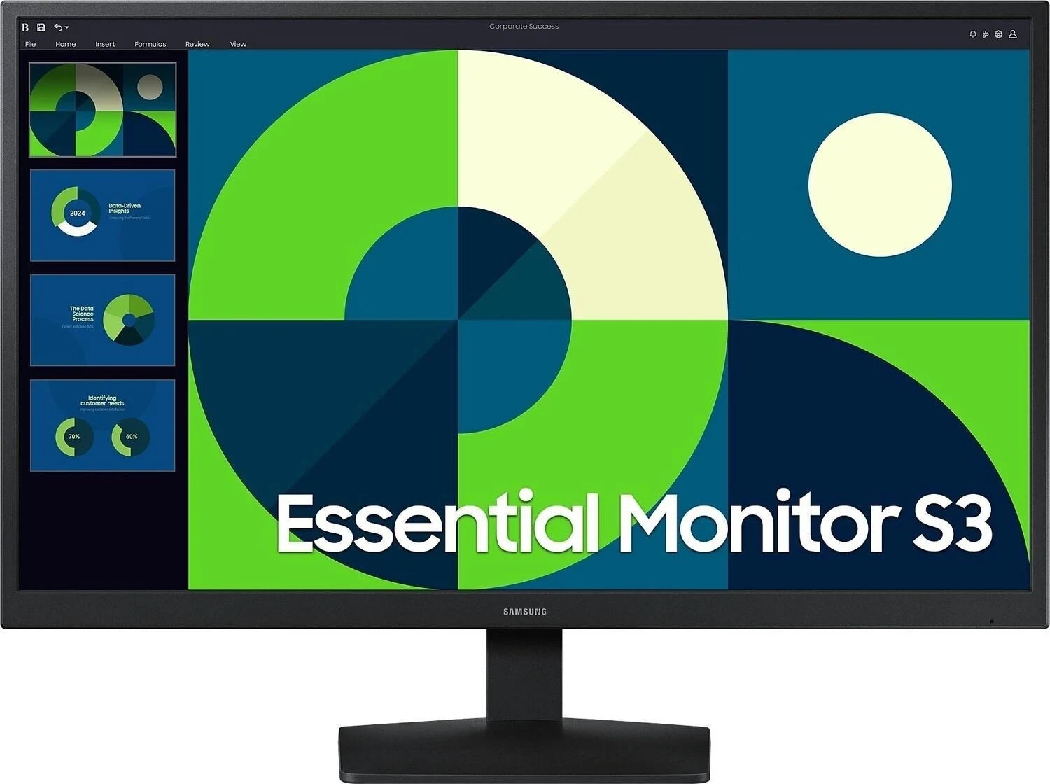Samsung 24 Inç Essential Monitör S3 S31D Full Hd Monitör
