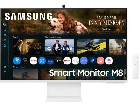 Samsung Akıllı Monitör 32″ Düz,UHD,60 Hz
