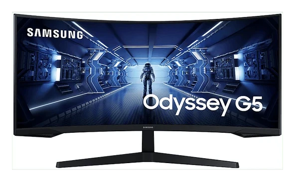SAMSUNG LC34G55TWWMXUF Odyssey G5 FreeSync Premium HDR10 VA Kavisli Monitör