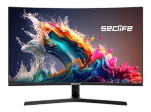 SECLIFE 31.5″ RC315170H1 2560*1440 1ms 170Hz DP+HDMI+USB R1800 Curve Monitör