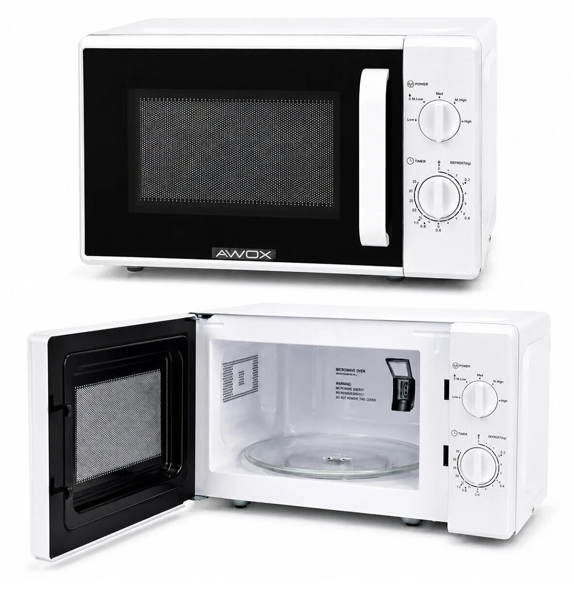 Sepetink Mikrodalga Fırın – Klasik Ön Panel – 20 Litre Kapasite