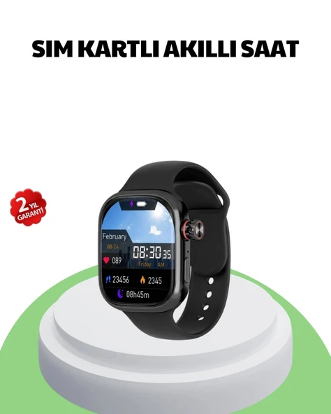 Sesli Arama Özellikli SIM Kartlı Akıllı Saat