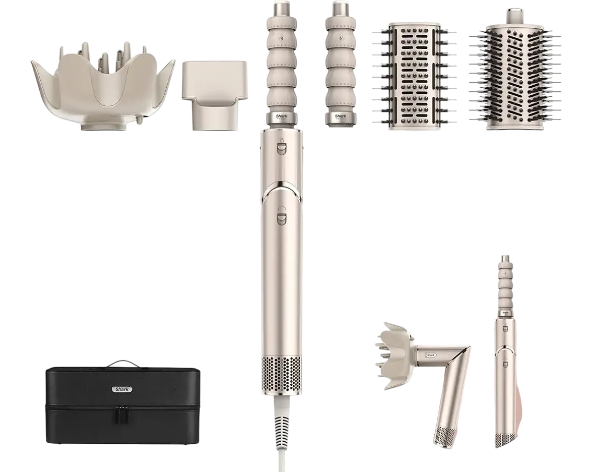 SHARK FlexStyle 5-in-1 Saç Kurutma ve Şekillendirme Sistemi Taş Rengi