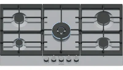 Siemens EC9A5RI90 Ankastre Gazlı 5 Gözlü Ocak Inox