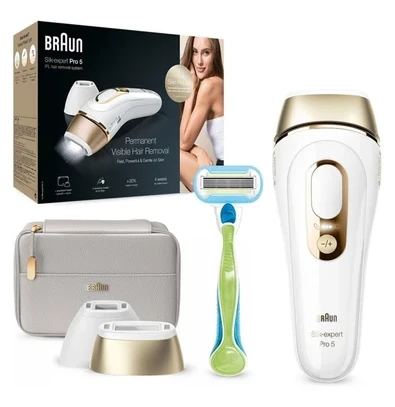 Silk Expert Pro 5 PL5154 Yeni Nesil IPL + Tasarım Çanta Lazer