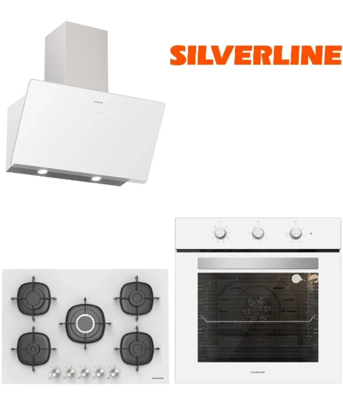 Silverline 3’lü Ankastre Set (bo6503w01-3457 Soho-cs5622w01)