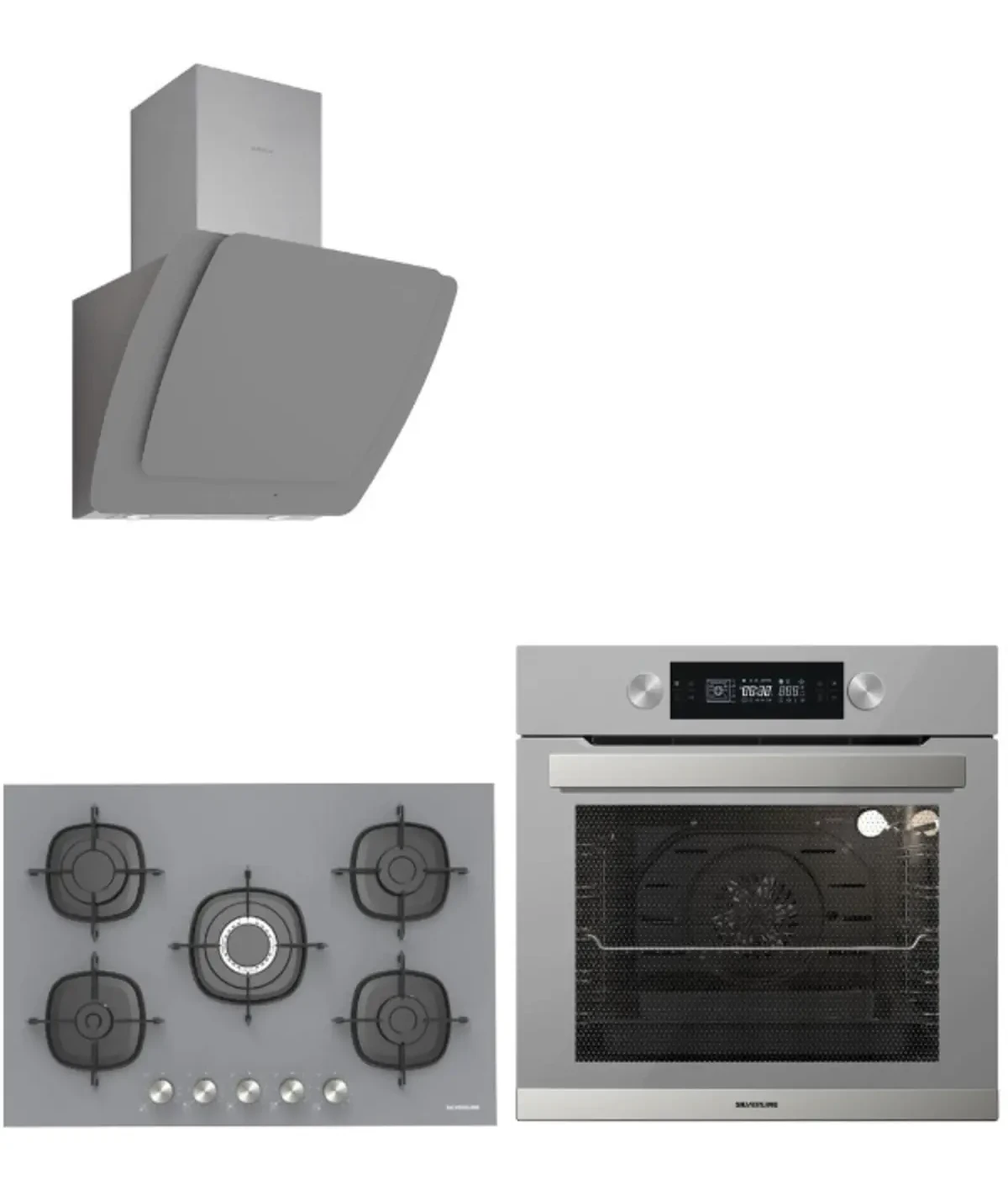 Silverline 3’lü Ankastre Set (bo6505s01-3373 Misto-cs5622s01)