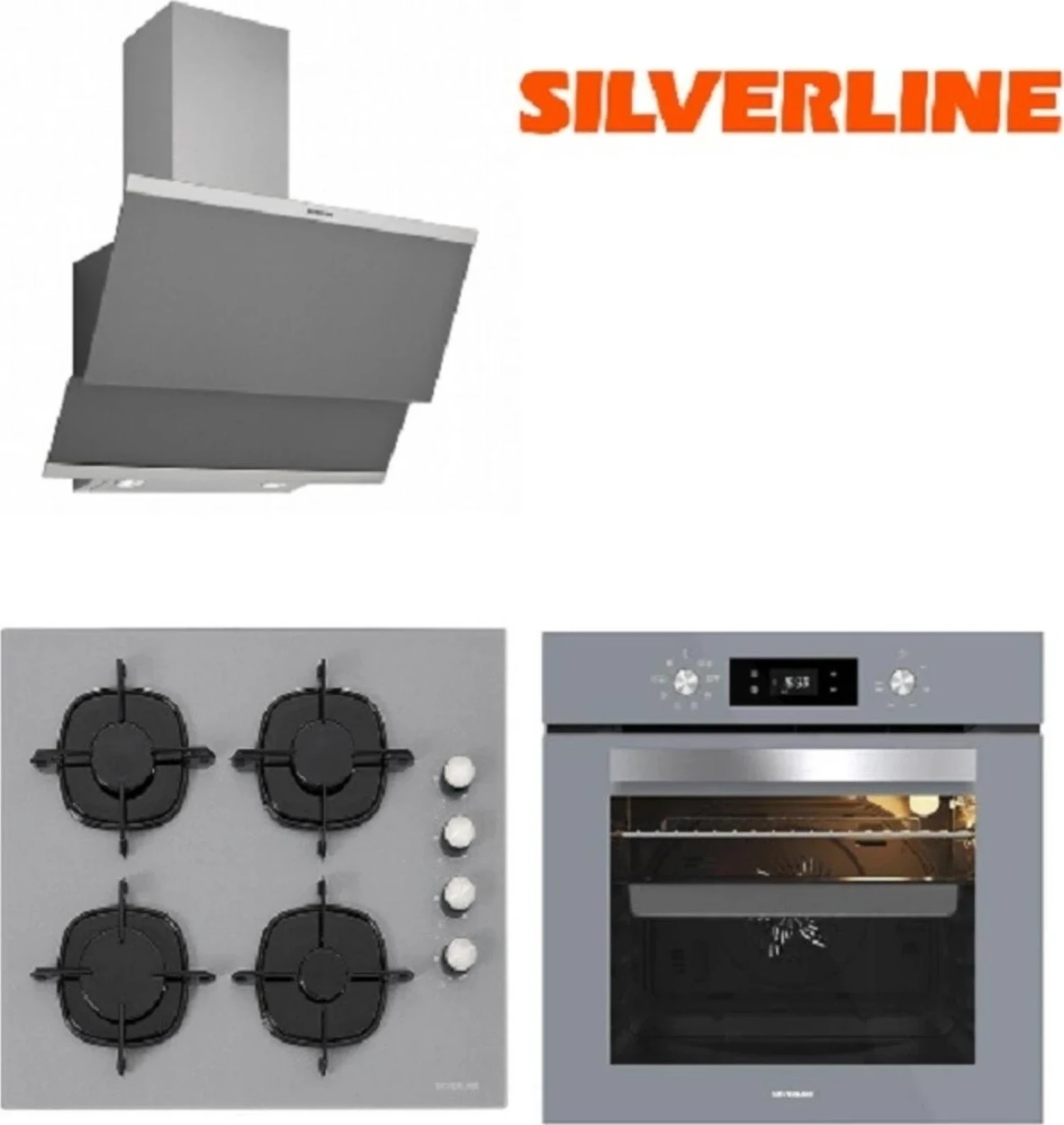 Silverline 3’Lü Ankastre Set (Bo65E4S01-3420 Class-Cs5335S02)
