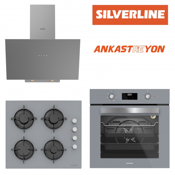 Silverline BO6502S02-CS5349S01-3481 FLAM Cam Ankastre Set