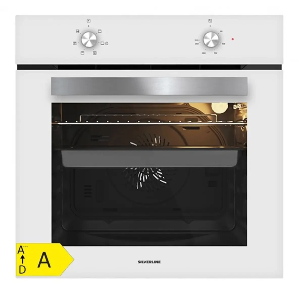 Silverline BO65E1W01 Cam Ankastre Fırın