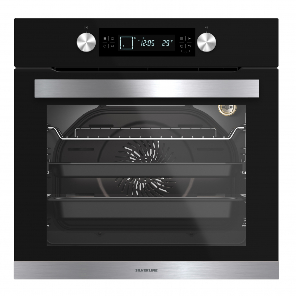 Silverline BO65E5B01 Cam Ankastre Fırın 14 Program Multifonksiyonel