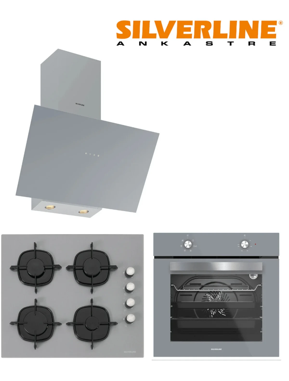 Silverline Flam 3481 – CS5335S02 – B06501S01 Cam Ankastre Set