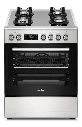 Simfer 1226 Tam Boy Fırın 4G Cam Yüzey Turbo 7 Fonksiyon + Grill