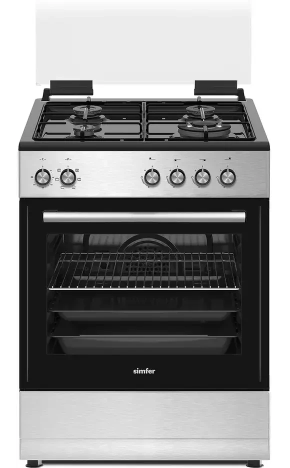 SIMFER 1261 3G+1 Wok Multi Turbo Ocaklı Tam Boy Fırın