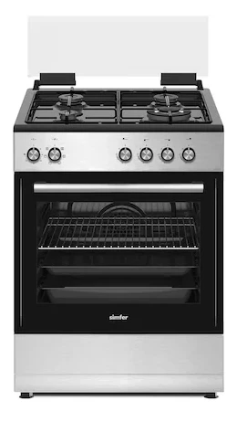 Simfer 1261 Tam Boy Fırın 3G+1Wok Turbo 7 Fonksiyon + Grill