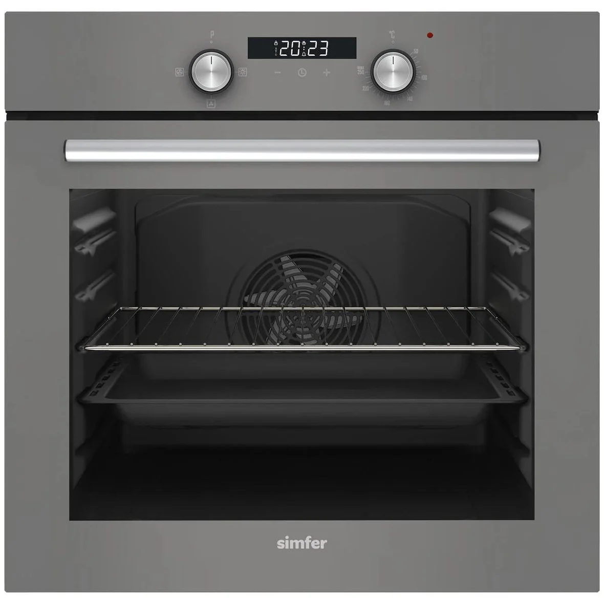 Simfer SB8225 Diamond 4 Programlı Cam Power Turbo Ankastre Fırın