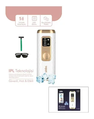 Sinbo Ipl Buz Lazer Epilasyon Cihazı