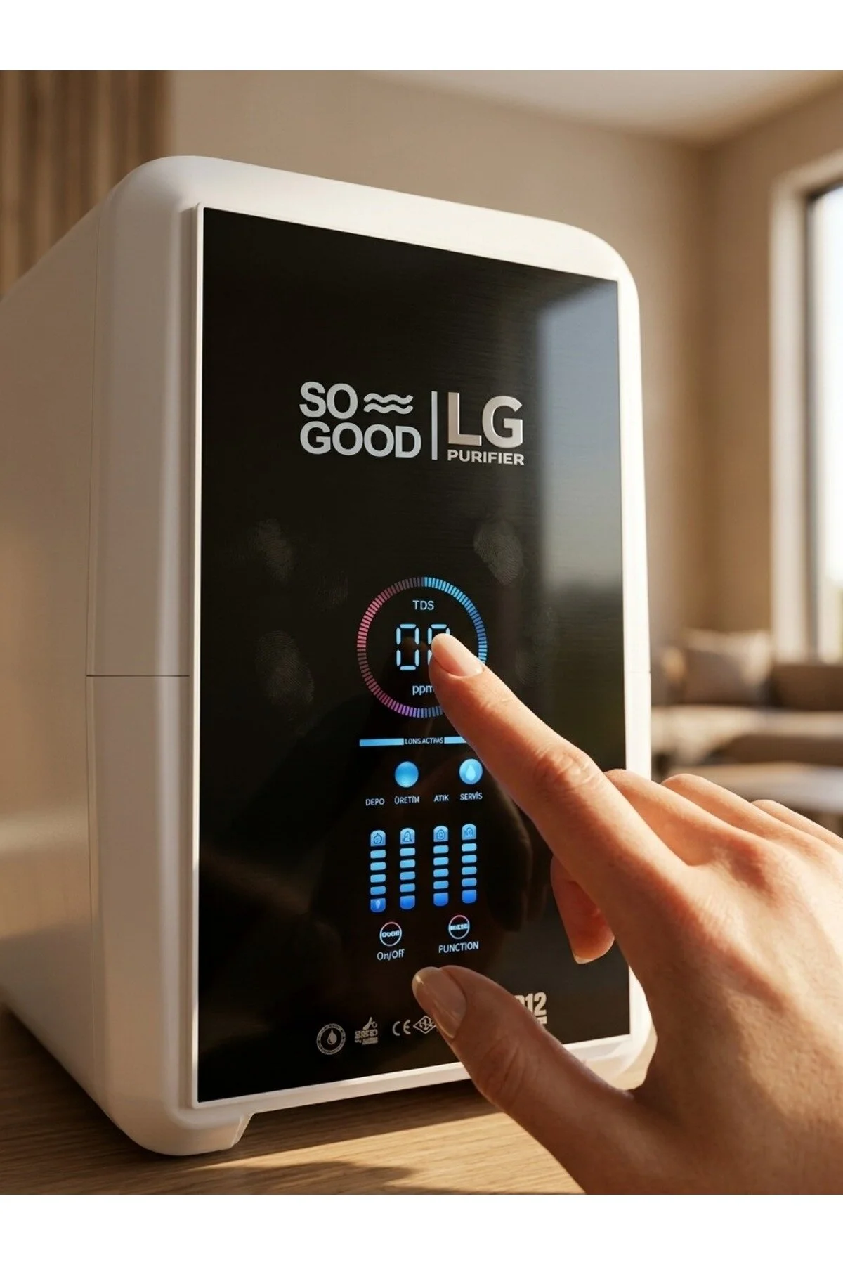 so good lgpurifier SoGoodLg Dijital Dokunmatik Arıtma Cihazı